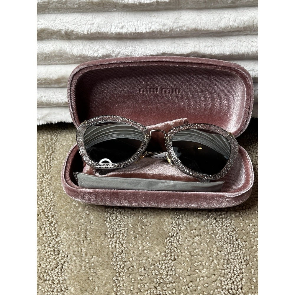 NWT Miu Miu sparkle sunglasses women